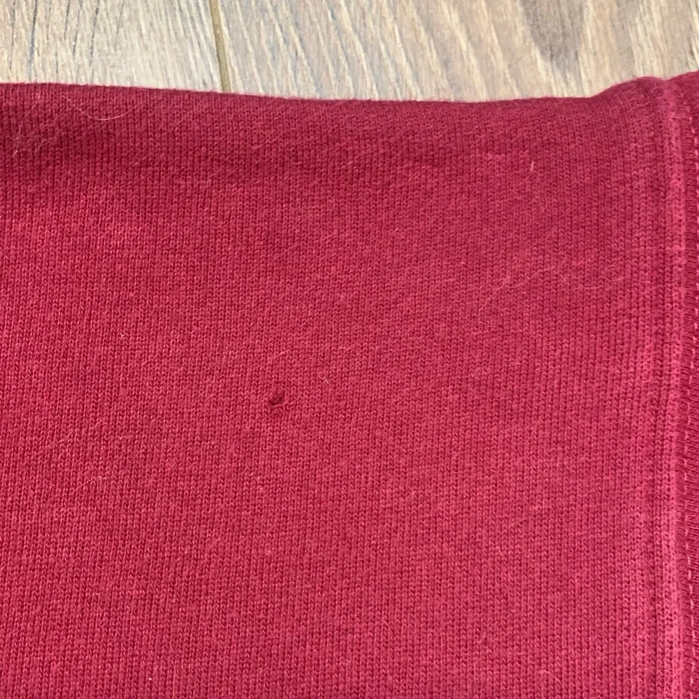 Vintage 90’s Harrods Burgundy Sweatshirt - Picture 15 of 17